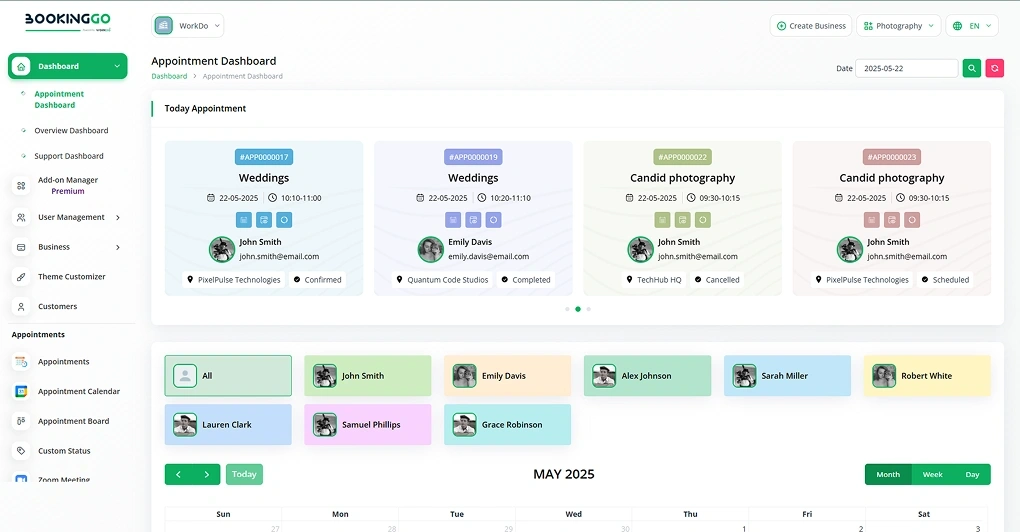 BookingGo SaaS Add-Ons